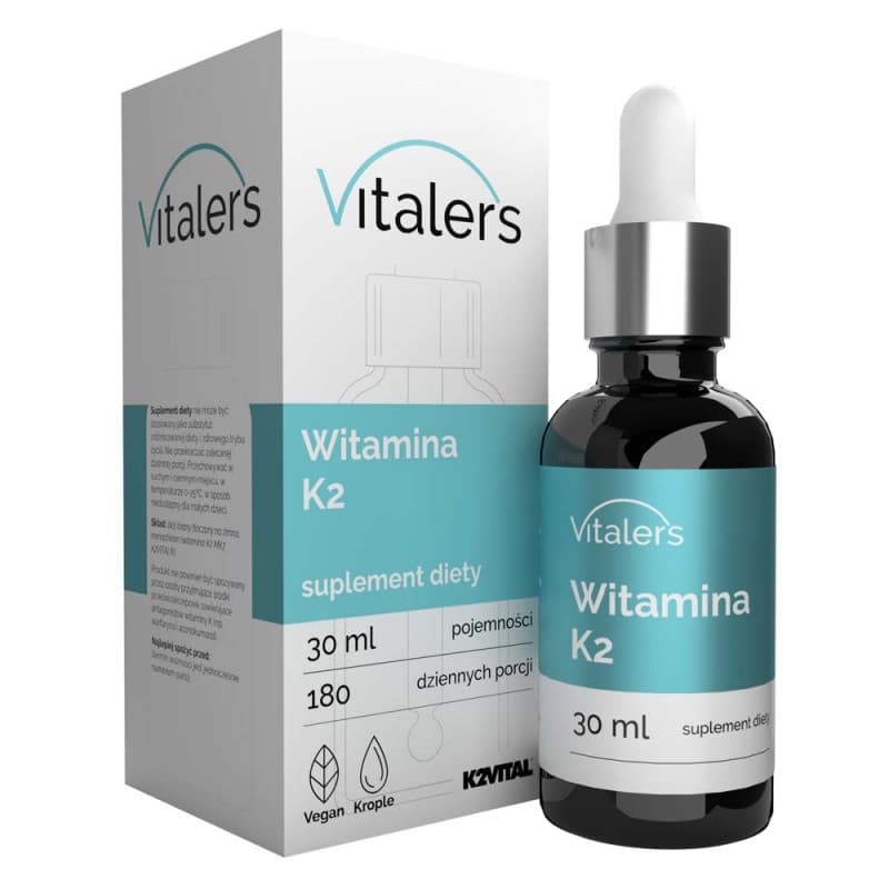 Vitaiers - Vitamin K2 - 30 ml – Vitaiers förpackning