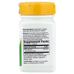 Nature's Way - GABA - 60 Vcaps