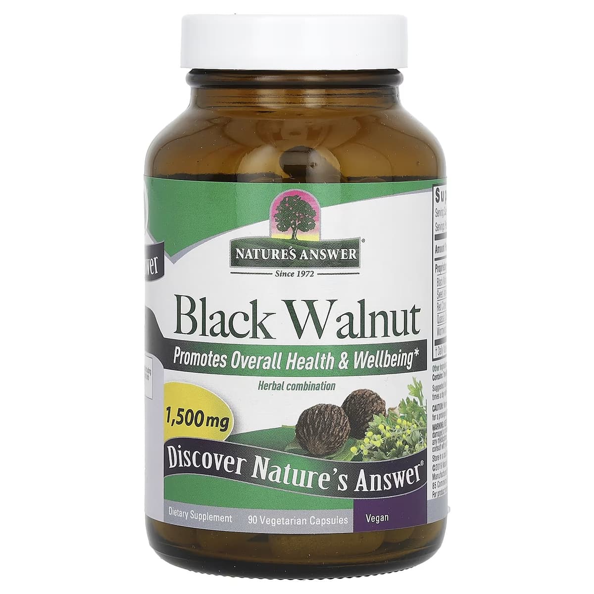 Nature'S Answer - Mustikka- ja Wormwood - 90 Vcaps