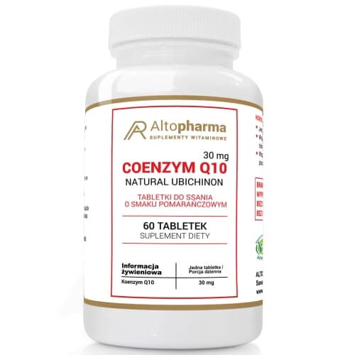 Altopharma - Coenzyme Q10 Forte 30mg - 60 Vegan Tablets