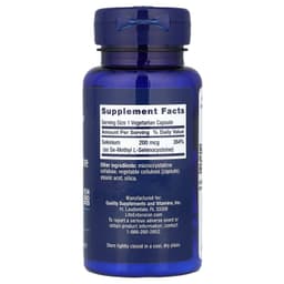 Life Extension - Se-Methyl L-Selenocystein, 200mcg - 90 Vcaps