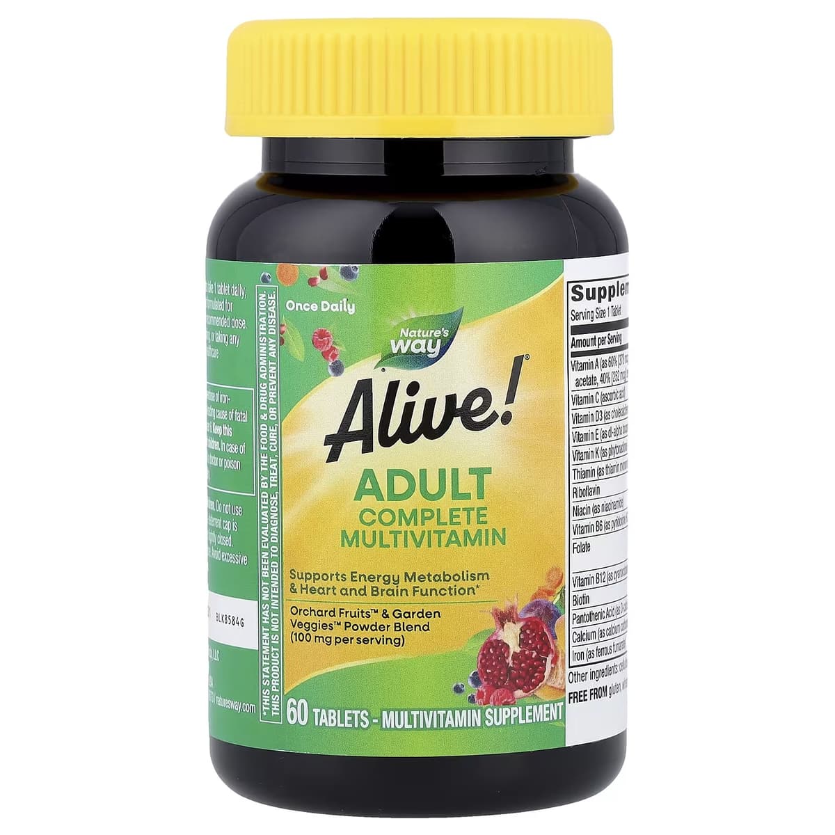 Nature'S Way - Alive! Adult Complete Multivitamin - 60 Tabs