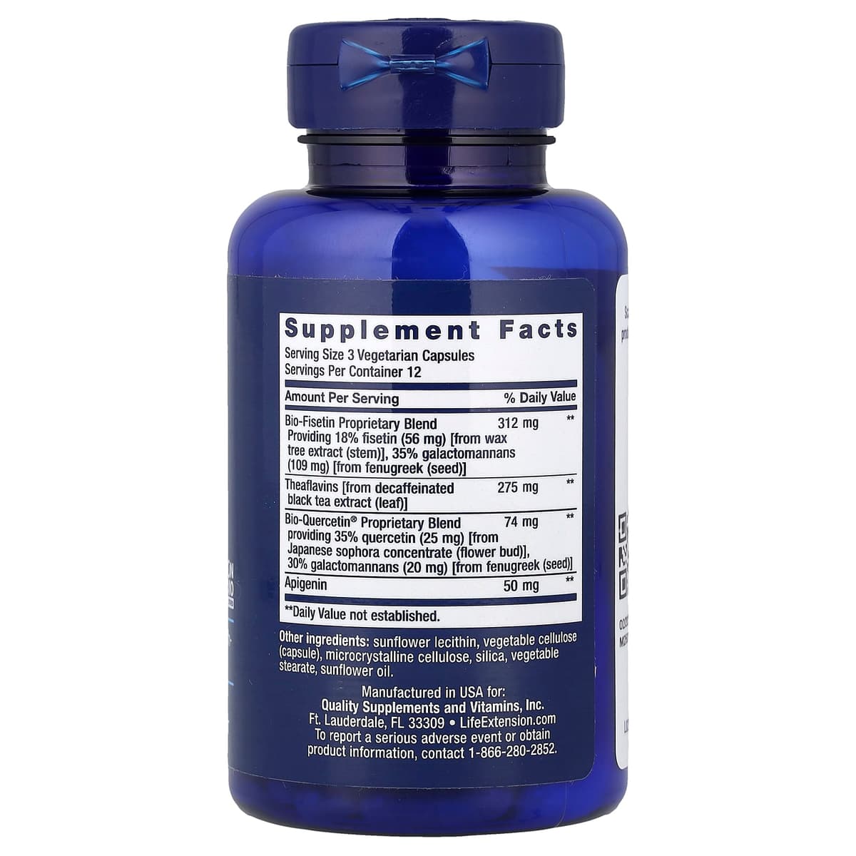 Life Extension - Senolytisk Aktiver - 36 Vcaps