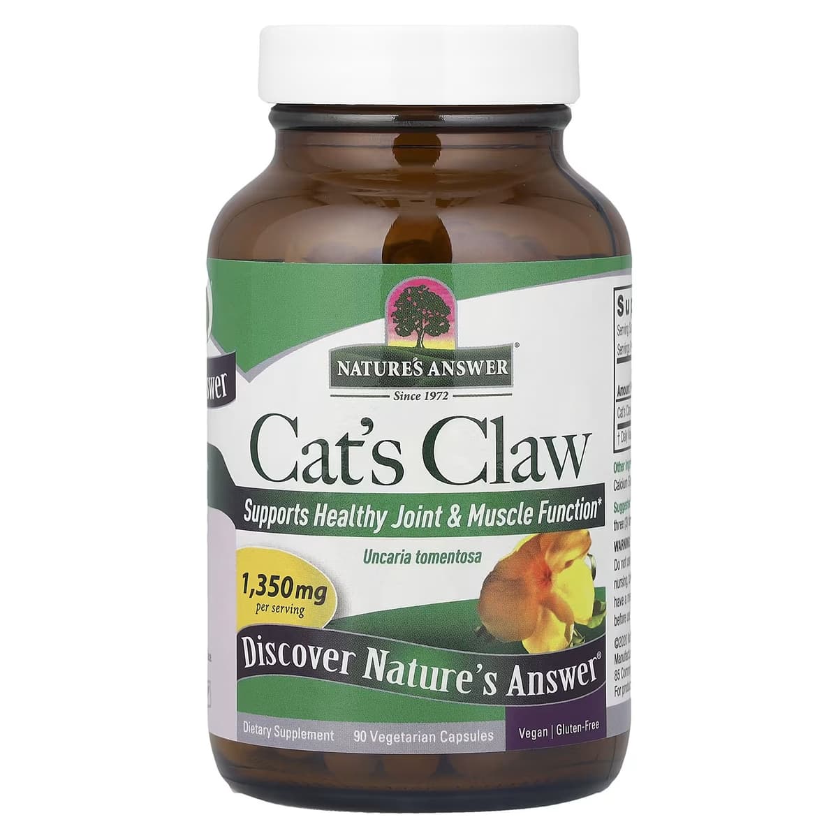 Nature's Answer - Cat'S Claw - 90 Vcaps
