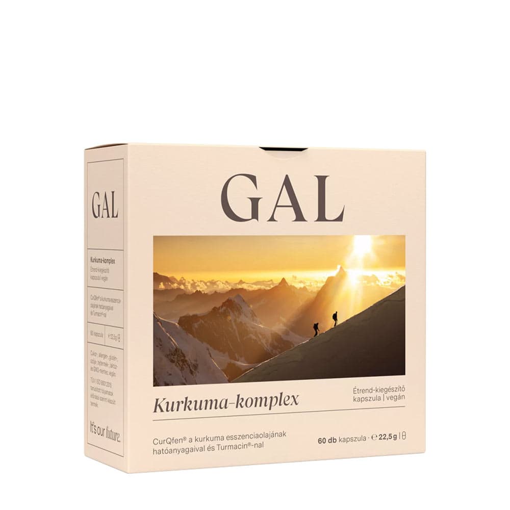 GAL - Turmeric Complex - 60 Caps – GAL förpackning