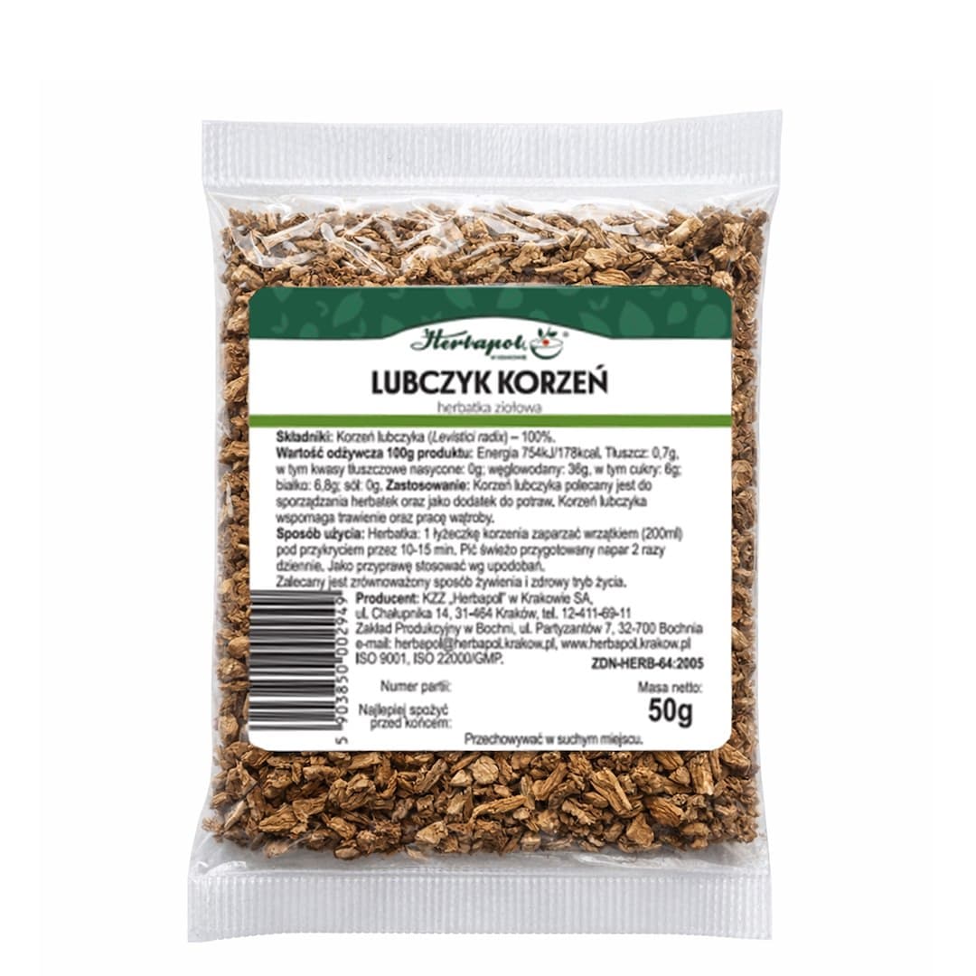 Herbapol Kraków - Lovage Root 50g – Herbapol Kraków förpackning