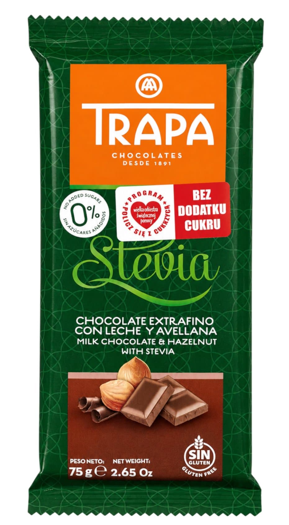 Trapa - Stevia Chocolate