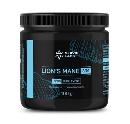 Slavic Labs - Lion's Mane - 100 g – Slavic Labs förpackning