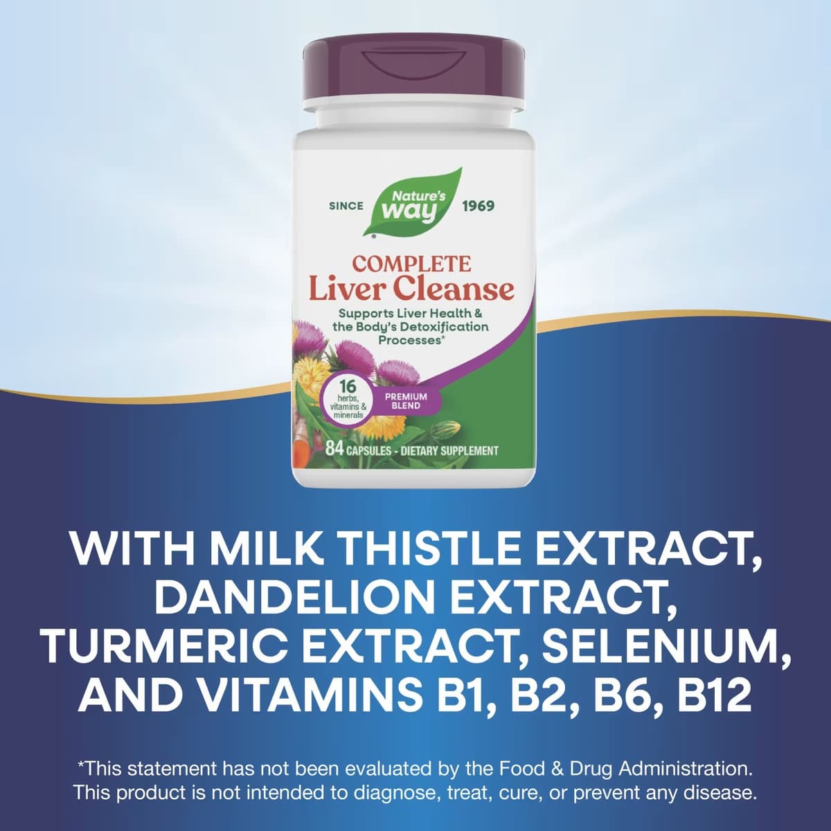 Nature's Way - Complete Liver Cleanse - 84 Caps