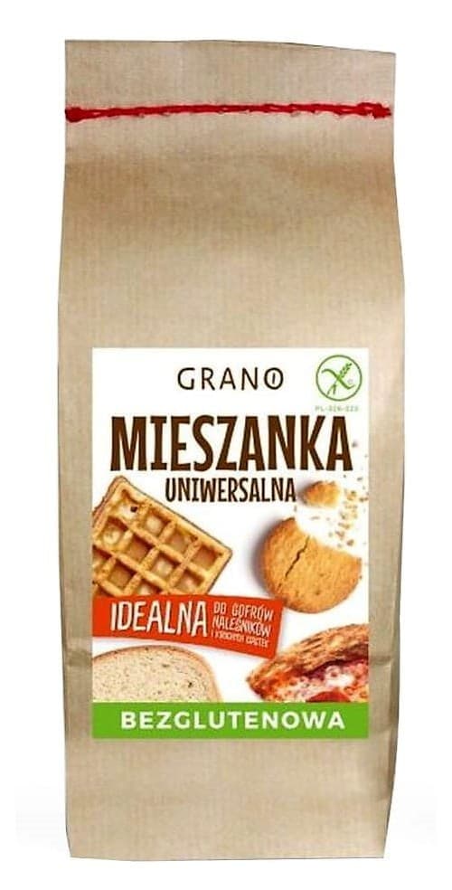 Grano - Yleismaustoinen gluteeniton jauhoseos - 1kg – Grano pakkaus