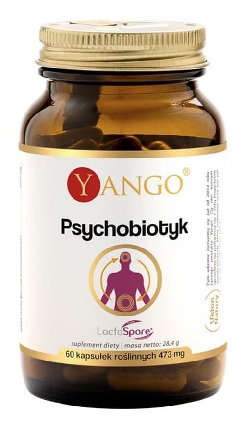 Yango - Psychobiotic - 60 Caps – Yango förpackning