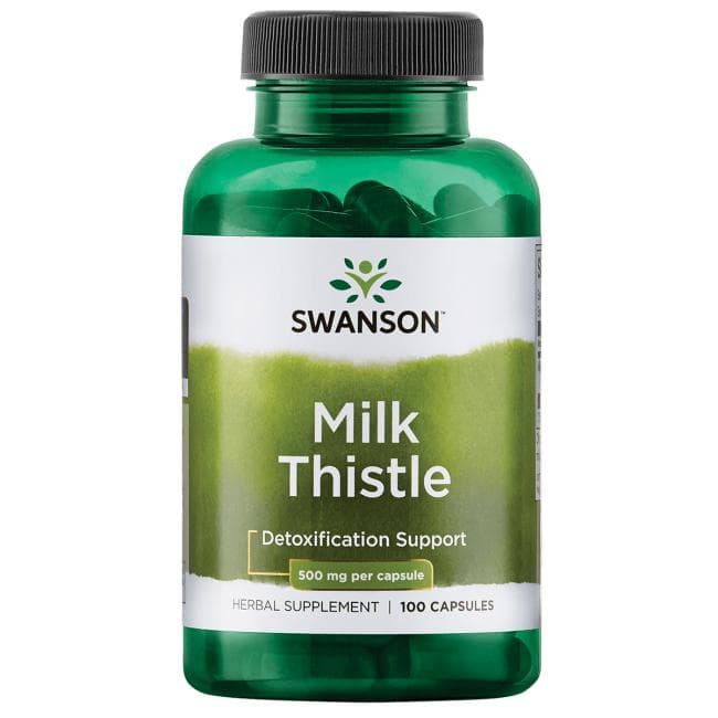 Swanson - Milk Thistle - Full Spectrum - 100 Caps – Swanson förpackning