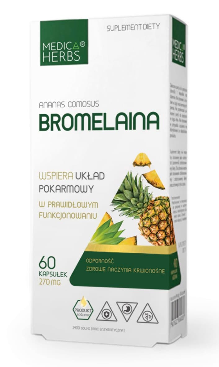 Medica Herbs - Bromelain - 60 Caps