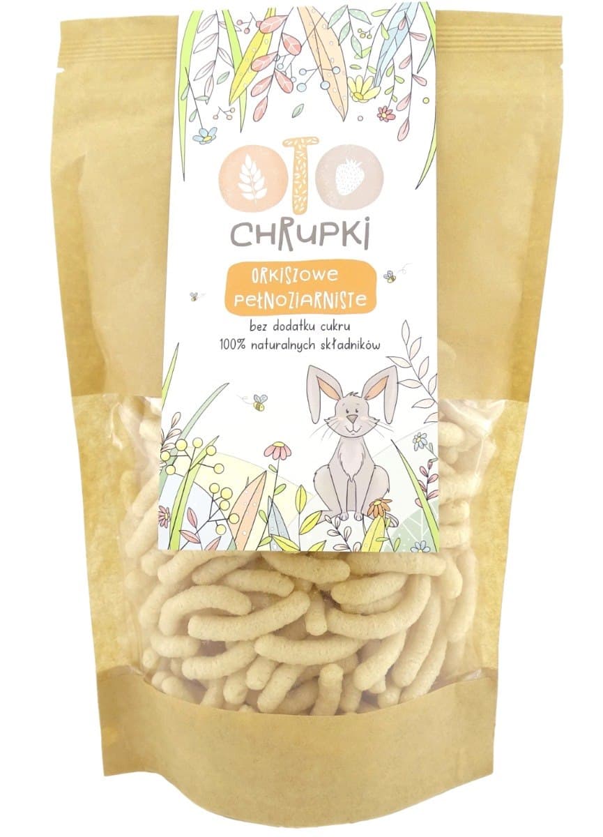 OTO - Spelt Crisps - 25g – OTO förpackning