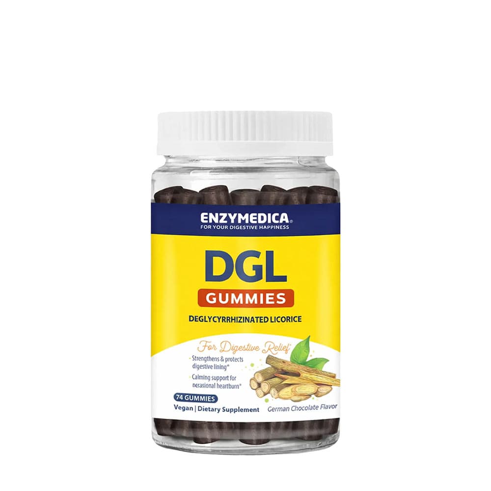 Enzymedica - DGL Stomach Soothe Gummies - 74 Gummies