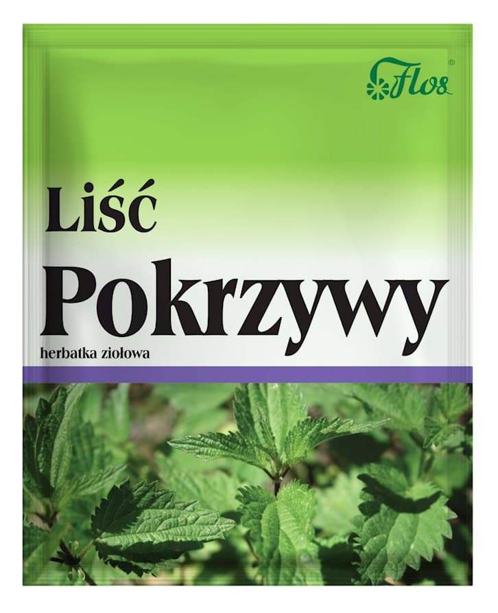 Flos - Nettle Leaf 50g – Flos förpackning