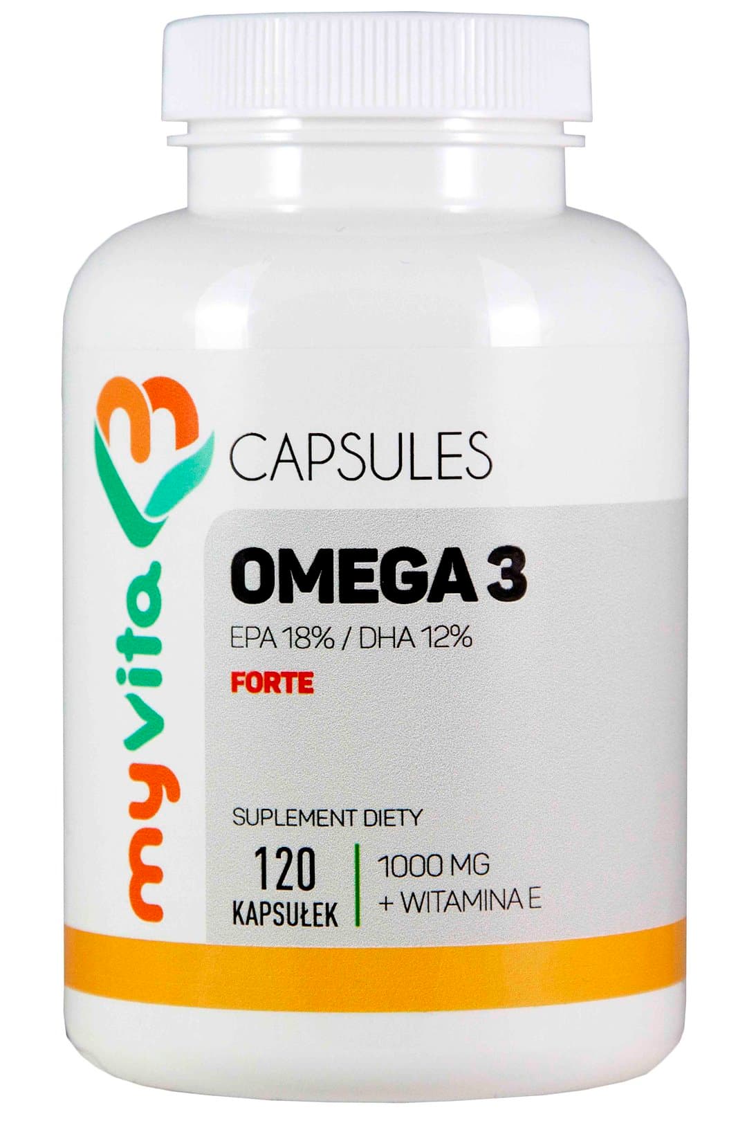 MyVita - Omega-3 Forte 1000mg – MyVita packaging