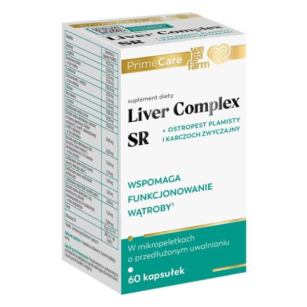 PrimeCare WegaFarm - Liver Complex SR - 60 Caps