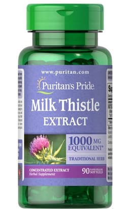 Puritan's Pride - Milk Thistle Extract - 90 Sgels