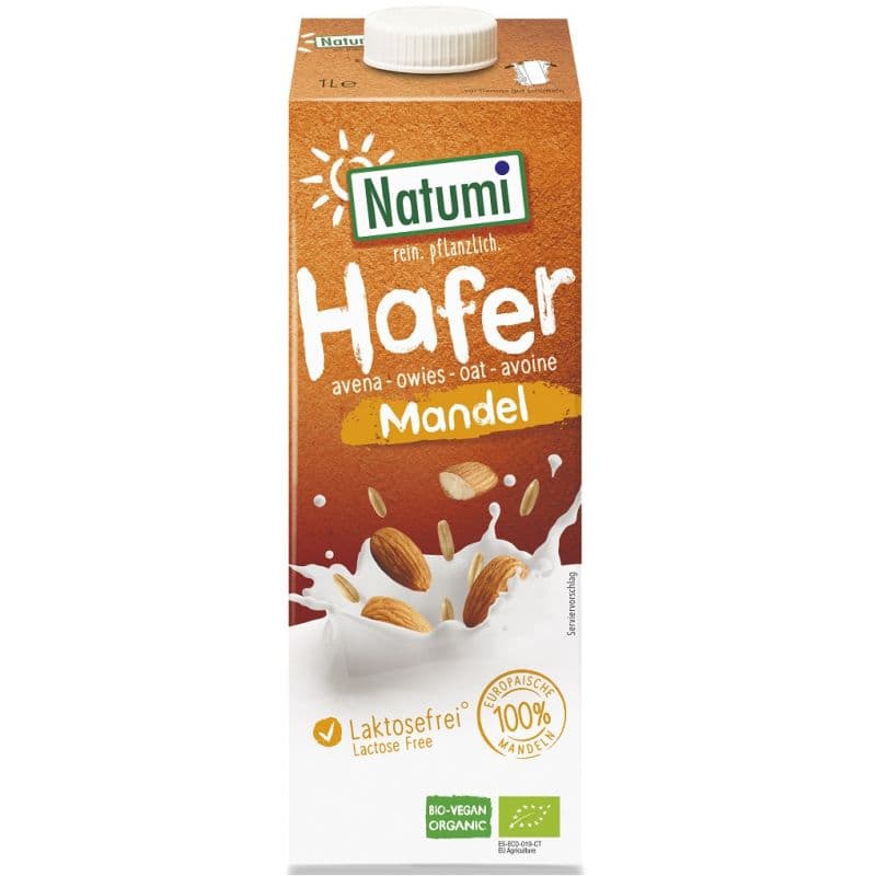 Natumi - Oat Almond Drink - 1L – Natumi förpackning