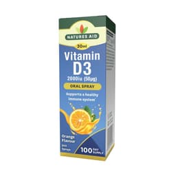 Nature's Aid - Vitamin D3 Daily Oral Spray (Orange - 30ml)