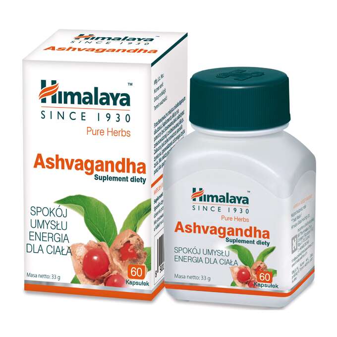 Himalaya - Ashvagandha - 60 Caps – Himalaya förpackning