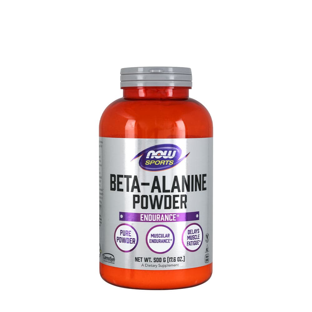 NOW Foods - Beta-Alanine Powder 500g – NOW Foods förpackning