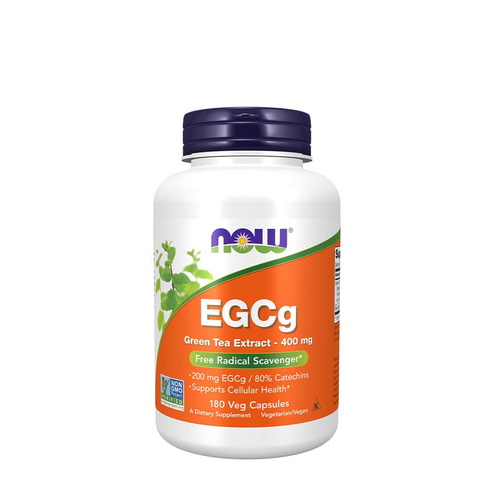 NOW Foods - Egcg Green Tea Extract 400mg - 180 Vcaps
