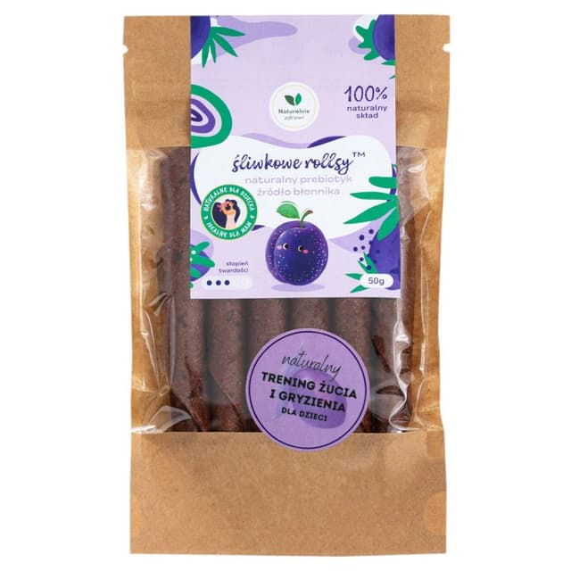 Naturalnie Zdrowi - Plum Rollsy - 50g – Naturalnie Zdrowi