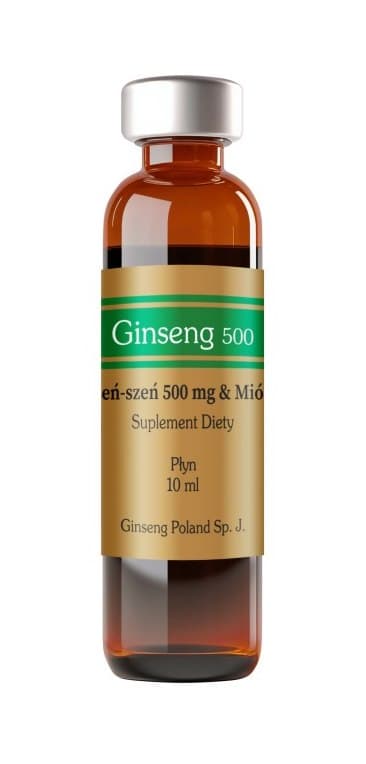 Ginseng Poland - Ginseng + Honey 10X10ml Vials