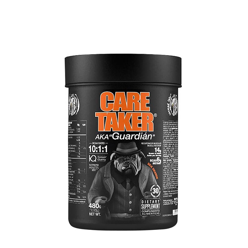 Zoomad Labs - BCAAs 10:1:1 Orange Powder 480g – Zoomad Labs förpackning