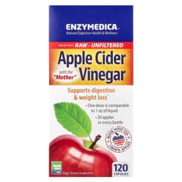 Enzymedica - Apple Cider Vinegar - 120 Caps