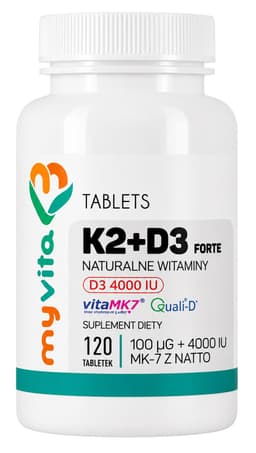 Myvita - Vitamin K2 + D3