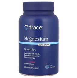 Trace Minerals Sockerfri Magnesium Gummies - Blandede Bær - 120 Gummies