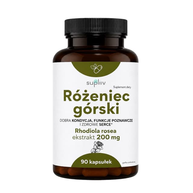 Supliiv - Rhodiola Rosea - 90 Caps – Supliiv