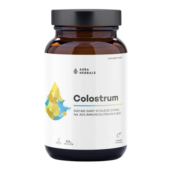 Aura Herbals - Colostrum 500 mg - 66 Caps