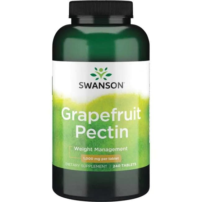 Swanson - Grapefruit Pectin (240 Tabs) – Swanson förpackning