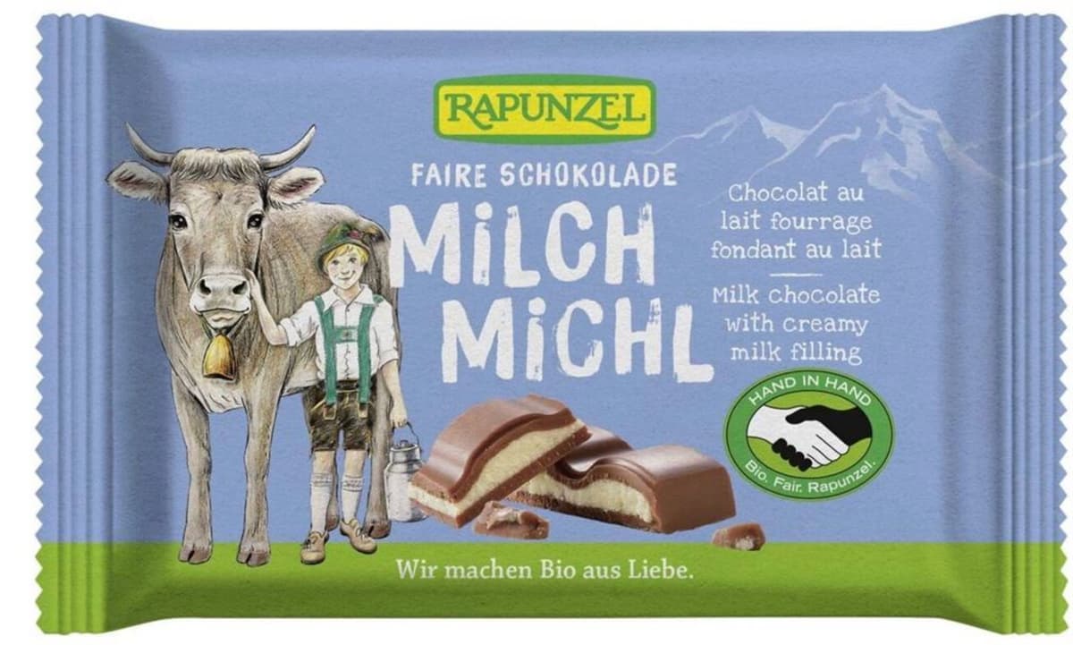 Rapunzel - Milch Michl - Organic Milk Chocolate - 100g
