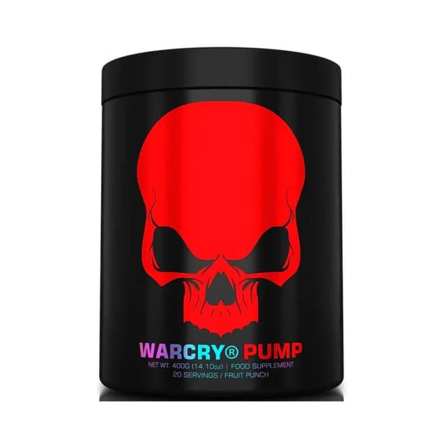 Genius Nutrition WARCRY Pump Pre-Workout Formula – Genius Nutrition
