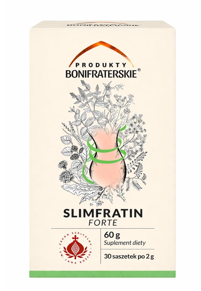 Produkty Bonifraterskie - Slimfratin Forte - 60g – Produkty Bonifraterskie