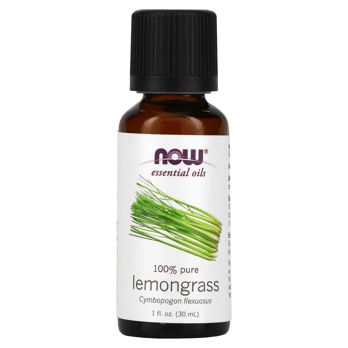 NOW Foods - Eteerinen öljy, Sitruunaruohon öljy - 30ml