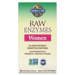 Garden Of Life - Raw Enzymes Women - 90 Vegetarian Capsules