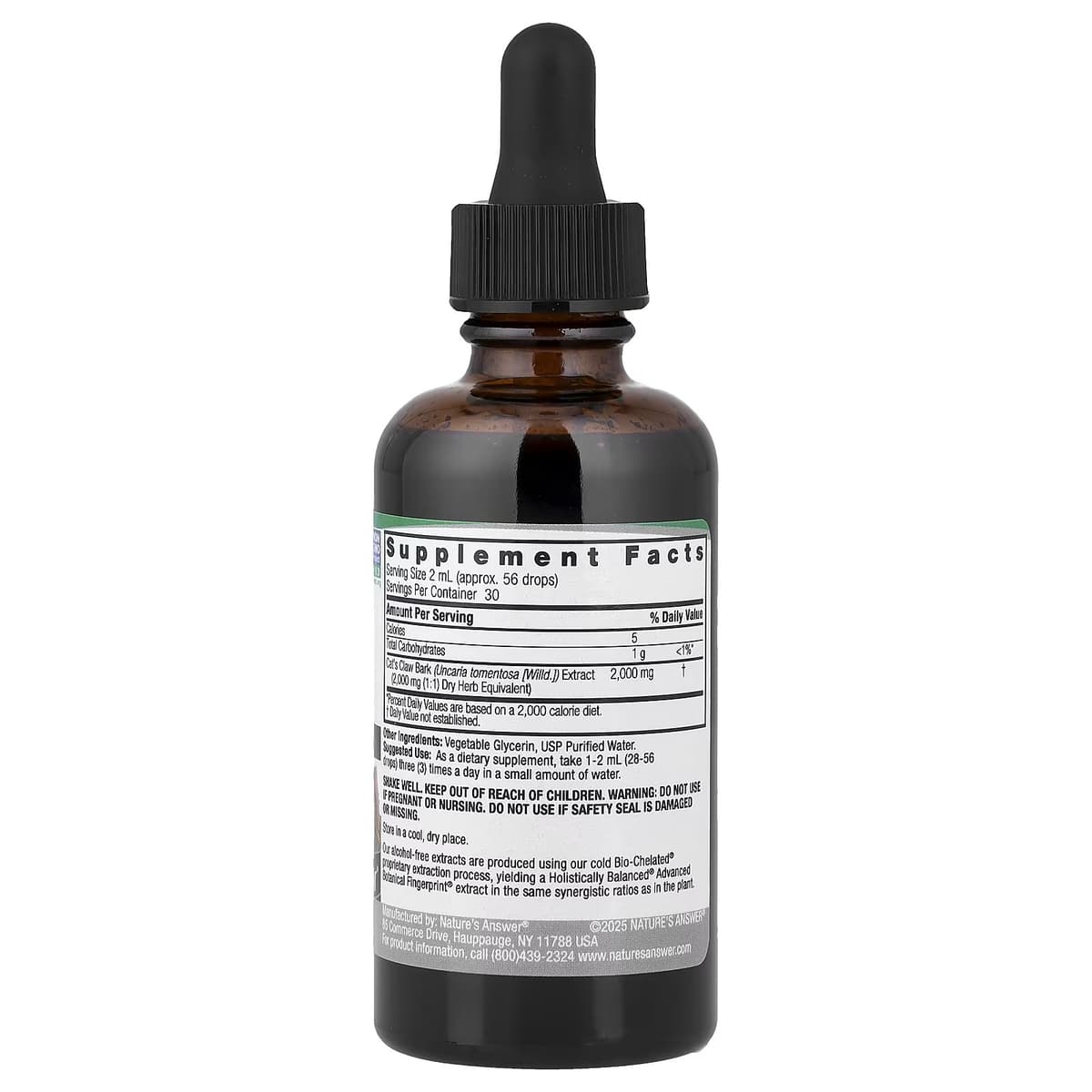 Nature's Answer - Cat'S Claw Bark - 60ml