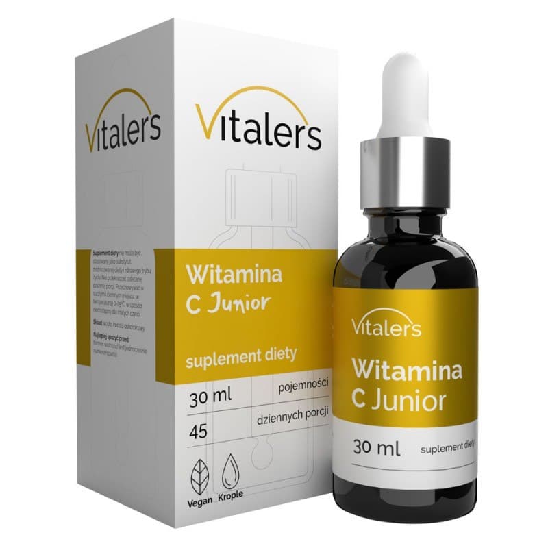 Vitaiers - Vitamin C Junior - 30 ml – Vitaiers förpackning