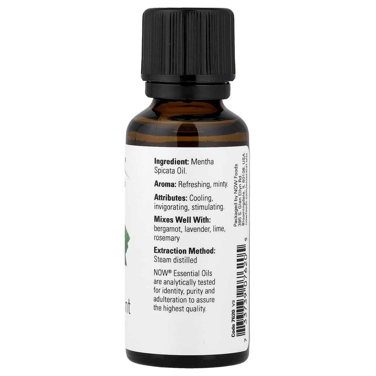NOW Foods - Spearmint Essential Oil - 30ml