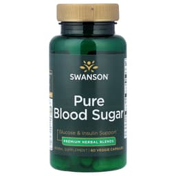 Swanson - Pure Blood Sugar - 60 Vcaps