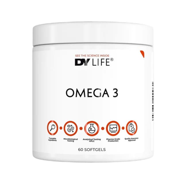 DY LIFE - Omega-3 - 60 mjukkapslar – DY LIFE