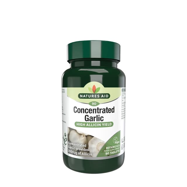 Nature's Aid - Concentrated Garlic - 90 Tabs – Nature's Aid