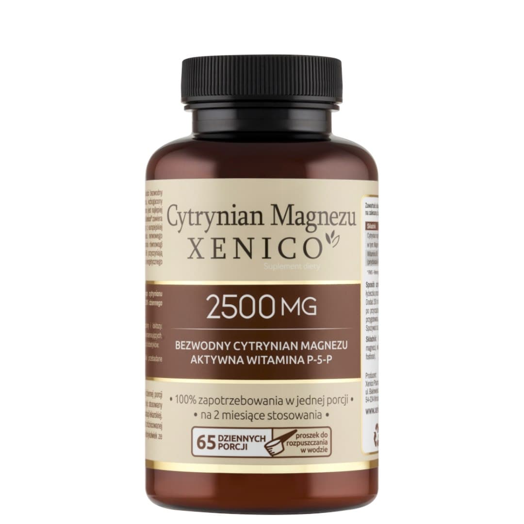 XENICO - Magnesium Citrate – XENICO PHARMA förpackning
