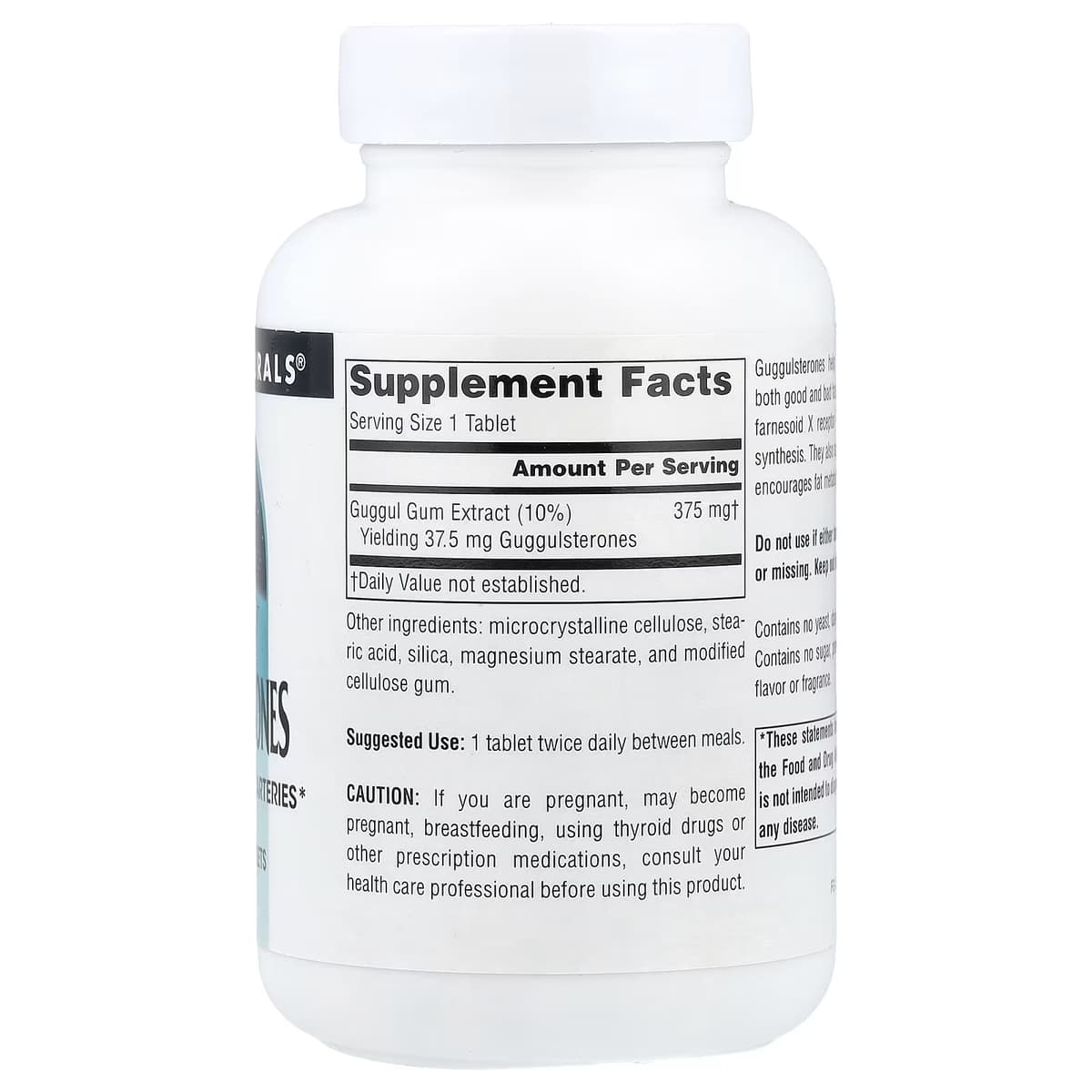 Source Naturals - Guggulsterones - 37,5 mg (120 Tabletter)